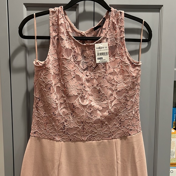 Brand New with Tags Quiz Blush Lace Sweetheart Neck - Picture 5 of 7